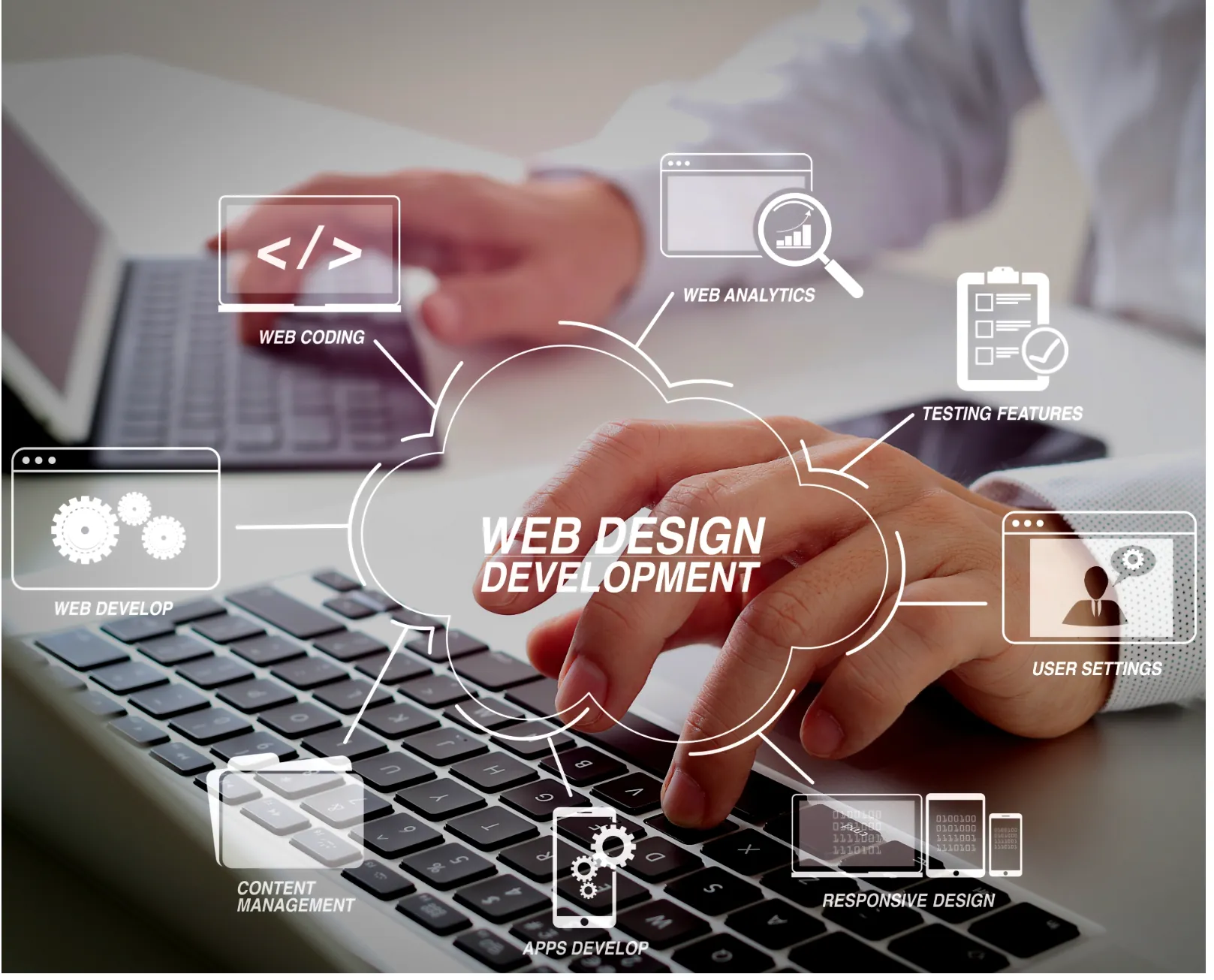 Website development project preview
